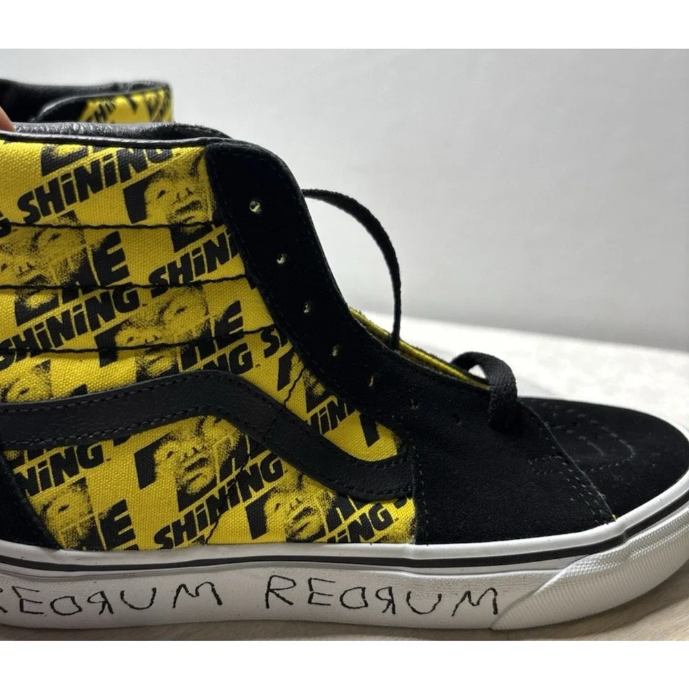 Vans x House of Terror The Shining "RedRum" Sk8-Hi Jack Torrance Womens 7 - Picture 3 of 16